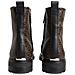 Cleat Ankle Boot-mono Mix Stivaletti Pelle Scarpe Donna Nero Eu 36, Hw0hw01313 0gl - Foto miniatura 3