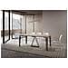 Consolle allungabile 90x40/196 cm Aceres Small cashmere telaio antracite - Foto miniatura 3