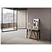 Consolle allungabile 90x40/196 cm Aceres Small cashmere telaio antracite - Foto miniatura 2