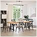 Gambe Tavolo Pranzo A Forma Di A 2 Pz Nero 80x(72-73)cm Acciaio - Foto miniatura 2
