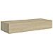 Scaffale Con Cassetti Da Parete Rovere 60x23,5x10 Cm In Mdf - Foto miniatura 1