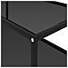 322898 Lusso Casadino -  Coffee Table Black 100x50x35 Cm Tempered Glass - Foto miniatura 4