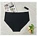 Slip Bikini A Vita Alta Se Black+red Xxl - Foto miniatura 6