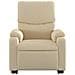 Poltrona Alzapersona Reclinabile Crema in Tessuto - Foto miniatura 9