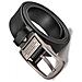 Cintura In Pelle Con Fibbia Ad Ardiglione Da Uomo (120 Cm) - Elegante E Resistente Black - Foto miniatura 3