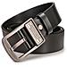 Cintura In Pelle Con Fibbia Ad Ardiglione Da Uomo (120 Cm) - Elegante E Resistente Black - Foto miniatura 4