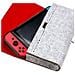 Custodia Protettiva In Feltro Per Nintendo Switch Lite - Ampia Capacità E Portabilità Silver - Foto miniatura 3