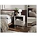 Comodino 2 pz. TRESSE 44x40x53 cashmere opaco - Foto miniatura 4