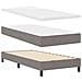 Letto box spring con materasso Talpa 90 x 190 cm Tessuto - Foto miniatura 6