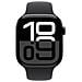 Watch Series 10 GPS Impermeabile 50m Always-On Retina LTPO3 2,0" 64GB Bluetooth 5.3 Wi-Fi UWB ECG Fitness Tracker 46mm Aluminium Nero Diamante con Cinturino Sportivo Nero M /L - Foto miniatura 1