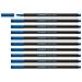 Pen 68 metallic - Pennarello Premium Metallizzato - Confezione da 10 - Blu Metallizzato - Foto miniatura 1