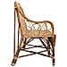 Divano In Bambù E Rattan Marrone 130x48x99h - Foto miniatura 3