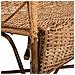 Divano In Bambù E Rattan Marrone 130x48x99h - Foto miniatura 7
