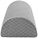 Cuscino per Gambe Grigio 52 x 20 x 11 cm Schiuma Memory - Foto miniatura 5