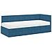 Struttura Letto Angolare con Materasso 2 pcs Blu Velluto - Foto miniatura 4
