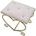 Sgabello Heart Rosa E Gold - 50 X 37,5 X H 51,5 Cm - Foto miniatura 4