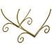 Sgabello Heart Rosa E Gold - 50 X 37,5 X H 51,5 Cm - Foto miniatura 6