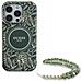 Guess Iml Flowers Allover Electro Con Cinturino Perliniu Magsafe Per Iphone 16 Pro Max - Verde - Foto miniatura 3