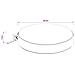 Cuscini per Sedia in 4 Pezzi SOEST 4 pz 100% Poliestere Tortora - Foto miniatura 6