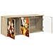 Mobile TV da Parete GENNEP 102 x 33 x 40 cm Rovere Sonoma - Foto miniatura 2