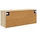 Mobile TV da Parete GENNEP 102 x 33 x 40 cm Rovere Sonoma - Foto miniatura 4