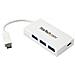 Hub USB-C a 4 porte USB 3.0 - Perno e Concentratore USB Tipo C con 1x USB-C e 3x USB-A - Bianco - Foto miniatura 1