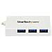 Hub USB-C a 4 porte USB 3.0 - Perno e Concentratore USB Tipo C con 1x USB-C e 3x USB-A - Bianco - Foto miniatura 2