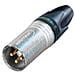 XLR Spina per cavo 3 N /A XX /EMC-XLR Terminali a saldare nichelato - Foto miniatura 1