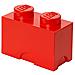 Contenitore Brick 2 Colore Rosso - Foto miniatura 1