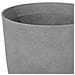 Vaso Tondo Per Interno Ed Esterno Grigio 35x35x42cm Croton - Foto miniatura 5