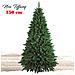 Albero Di Natale 150cm New Tiffany Super Folto 438 Rami Pino Verde Base A Croce - Foto miniatura 5