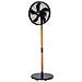 VPM410 Ventilatore a Piantana Diametro 40 cm Colore Nero / Legno - Foto miniatura 1