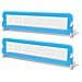 Sponde Letto Per La Sicurezza Dei Bambini 2 Pz Blu 150x42 Cm - Foto miniatura 2