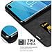 Custodia Compatibile Con Samsung Galaxy S10 Plus In Nero Di Notte - Coperchio Protettiva Con Chiusura Magnetica, Funzione Stand E Tasca Per Le Carte - Foto miniatura 3