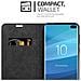 Custodia Compatibile Con Samsung Galaxy S10 Plus In Nero Di Notte - Coperchio Protettiva Con Chiusura Magnetica, Funzione Stand E Tasca Per Le Carte - Foto miniatura 9
