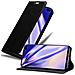 Custodia Compatibile Con Samsung Galaxy S10 Plus In Nero Di Notte - Coperchio Protettiva Con Chiusura Magnetica, Funzione Stand E Tasca Per Le Carte - Foto miniatura 1