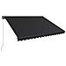Tenda Da Sole Retrattile Manuale 450x300 Cm Antracite - Foto miniatura 1