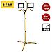 Proiettori Led 2x50w. Treppiede, Cavo 3 Mt H05rn-f 3g1.0mm2 - Foto miniatura 3