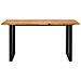 Tavolo da Pranzo 154x80x76 cm in Legno Massello di Acacia - Foto miniatura 11