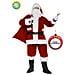 Costume Babbo Natale Professionale Lusso Colore Rosso - Taglia XL - Foto miniatura 1