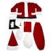 Costume Babbo Natale Professionale Lusso Colore Rosso - Taglia XL - Foto miniatura 2