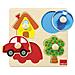GLA53015 Puzzle in Legno da 4 Pezzi - Colore - Foto miniatura 1