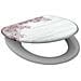 Tavoletta WC con Chiusura Ammortizzata FLOWERS & WOOD - Foto miniatura 1