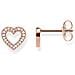Orecchini A Perno Da Donna In Argento Sterling 925 Con Zirconia Cubica - Foto miniatura 1