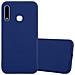 Custodia Compatibile Con Samsung Galaxy A70e In Candy Blu Scuro - Coperchio Protettivo In Silicone Tpu Flessibile - Foto miniatura 1