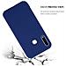 Custodia Compatibile Con Samsung Galaxy A70e In Candy Blu Scuro - Coperchio Protettivo In Silicone Tpu Flessibile - Foto miniatura 8