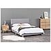 Lincoln Letto Di Design 160x200 Grigio - Foto miniatura 4