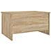 Tavolino Salotto Rovere Sonoma 80x55,5x41,5cm Legno Multistrato - Foto miniatura 3