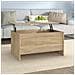 Tavolino Salotto Rovere Sonoma 80x55,5x41,5cm Legno Multistrato - Foto miniatura 1