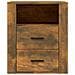 Comodino Rovere Fumo 50x36x60 Cm Legno Multistrato - Foto miniatura 6